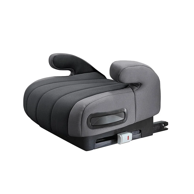 Isofix one-click lock booster seat para sa mas matandang mga bata 20-36 kg
