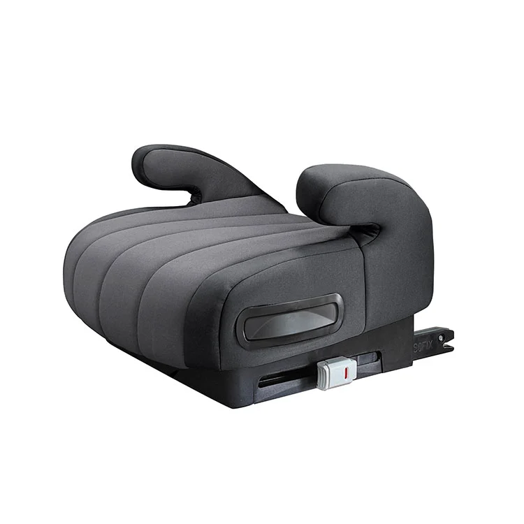 Isofix one-click lock booster seat para sa mas matandang mga bata 20-36 kg